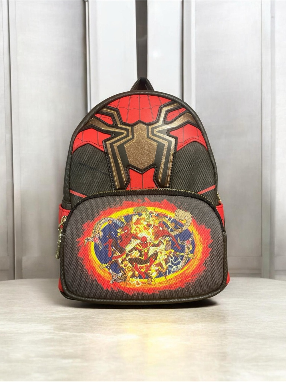 Loungefly Spider-Man: No Way Home Portal Cosplay Mini Backpack